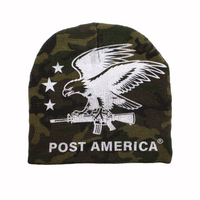 Post America Camo Beanie