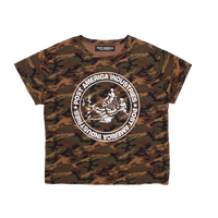 INSIGNIA VINTAGE WASH TEE CAMO