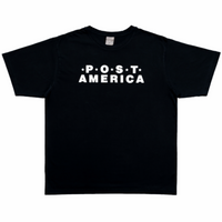 Post America Logo Tee Black